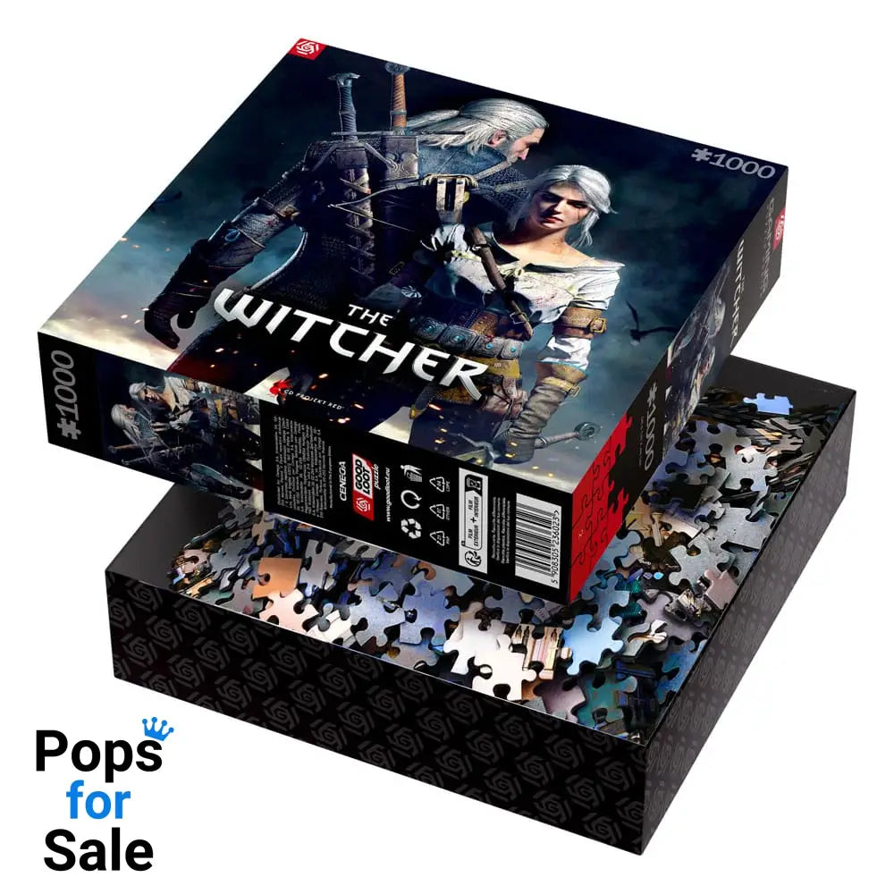 The Witcher Gaming Puzzle Geralt & Ciri (1000 pieces)