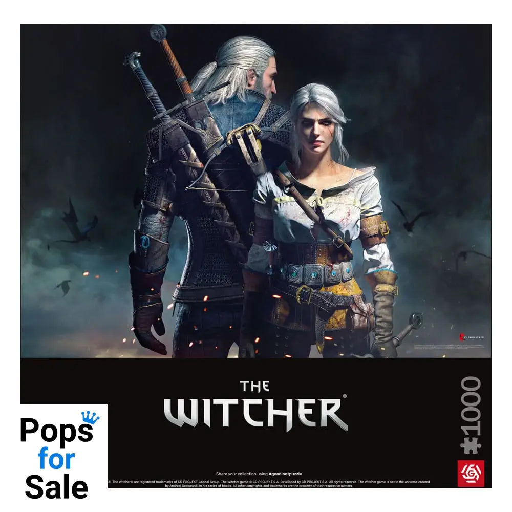 The Witcher Gaming Puzzle Geralt & Ciri (1000 pieces) Puzzles