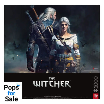 The Witcher Gaming Puzzle Geralt & Ciri (1000 pieces) Puzzles