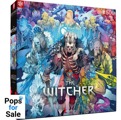 The Witcher Gaming Puzzle Monster Faction (500 pieces)