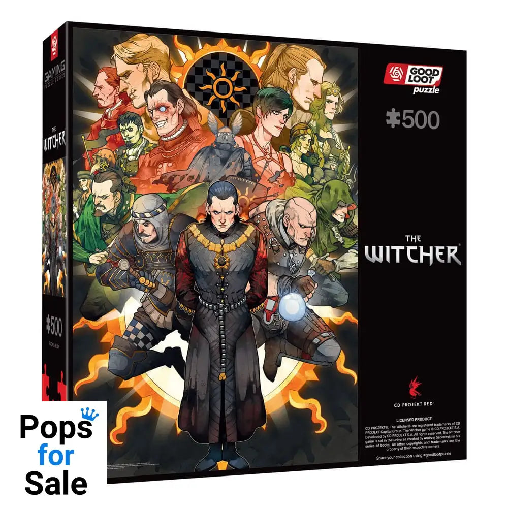 The Witcher Gaming Puzzle Nilfgaard (500 pieces)