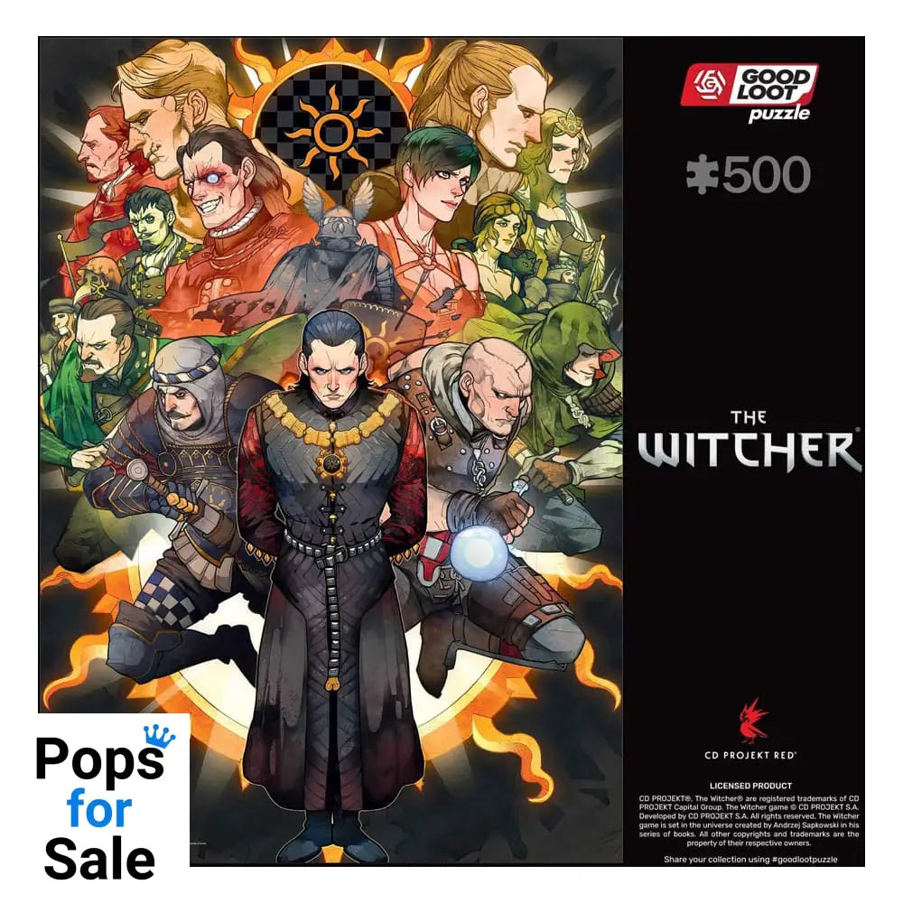 The Witcher Gaming Puzzle Nilfgaard (500 pieces)