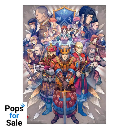 The Witcher Gaming Puzzle Northern Realms (500 pieces)