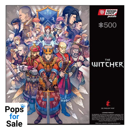 The Witcher Gaming Puzzle Northern Realms (500 pieces)