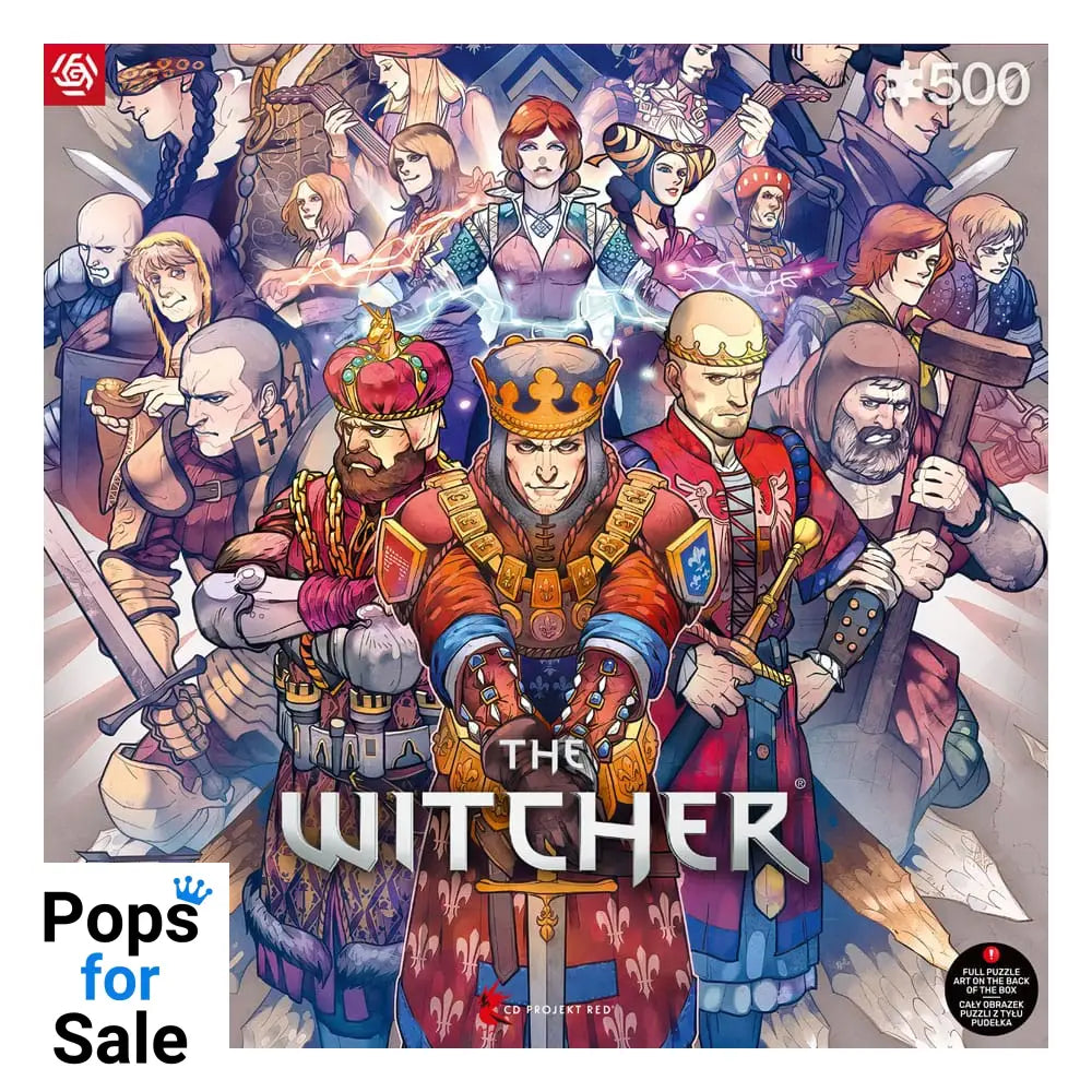 The Witcher Gaming Puzzle Northern Realms (500 pieces)