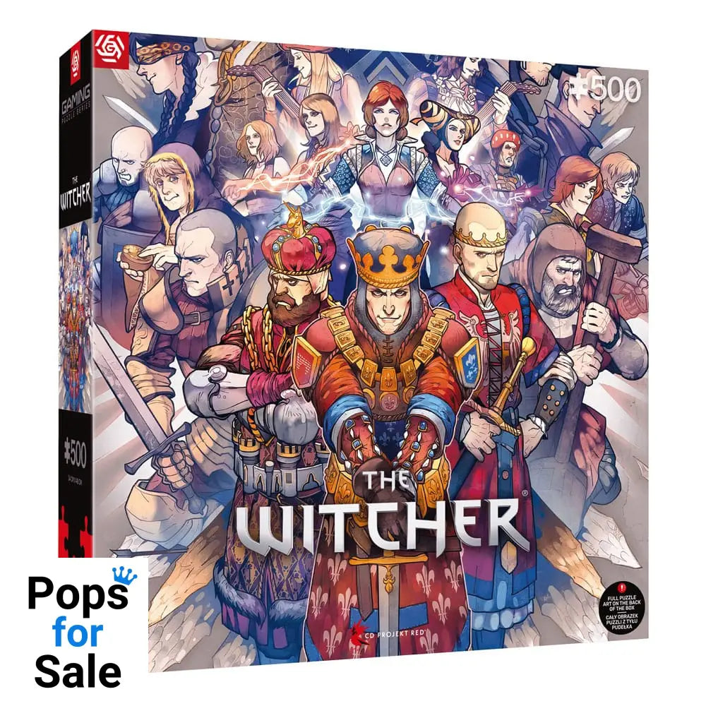 The Witcher Gaming Puzzle Northern Realms (500 pieces)