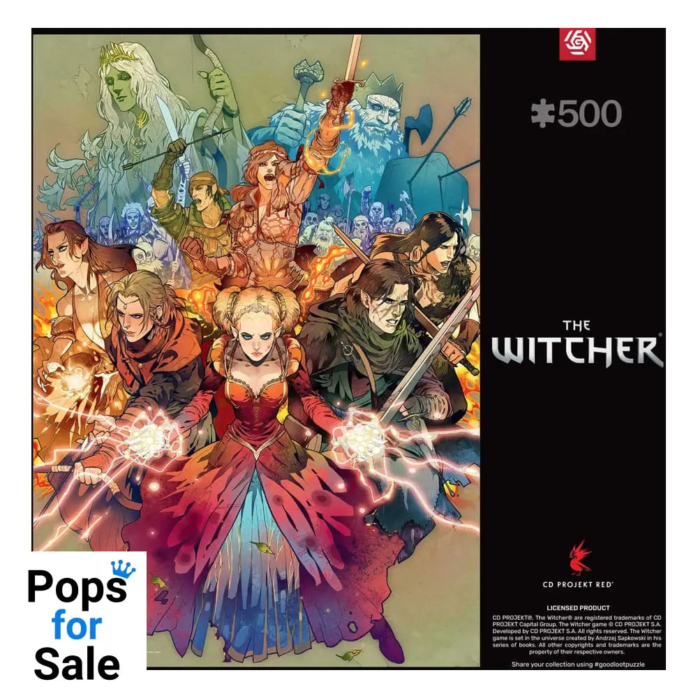 The Witcher Gaming Puzzle Scoia'tael (500 pieces)