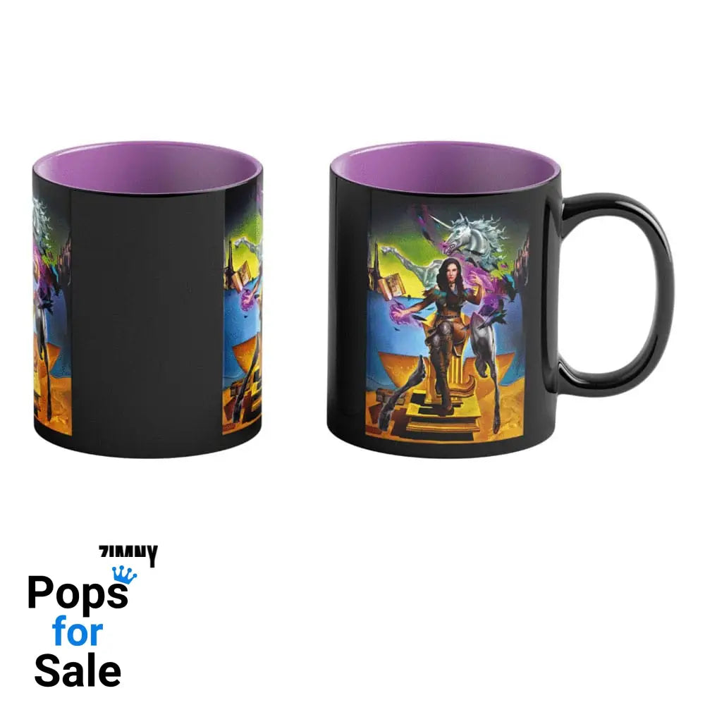 The Witcher III: Wild Hunt Game Art Chronicles Heat Change Mug Yennefer inspired by Salvador Dali 450 ml
