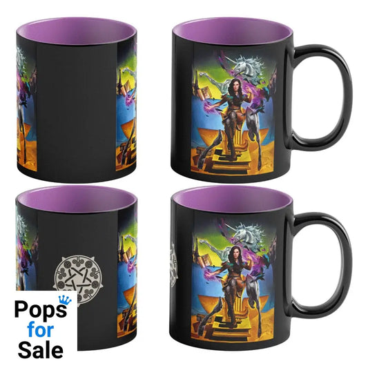 The Witcher III: Wild Hunt Game Art Chronicles Heat Change Mug Yennefer inspired by Salvador Dali 450 ml