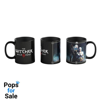 The Witcher III: Wild Hunt Heat Change Mug Geralt & Ciri 480 ml