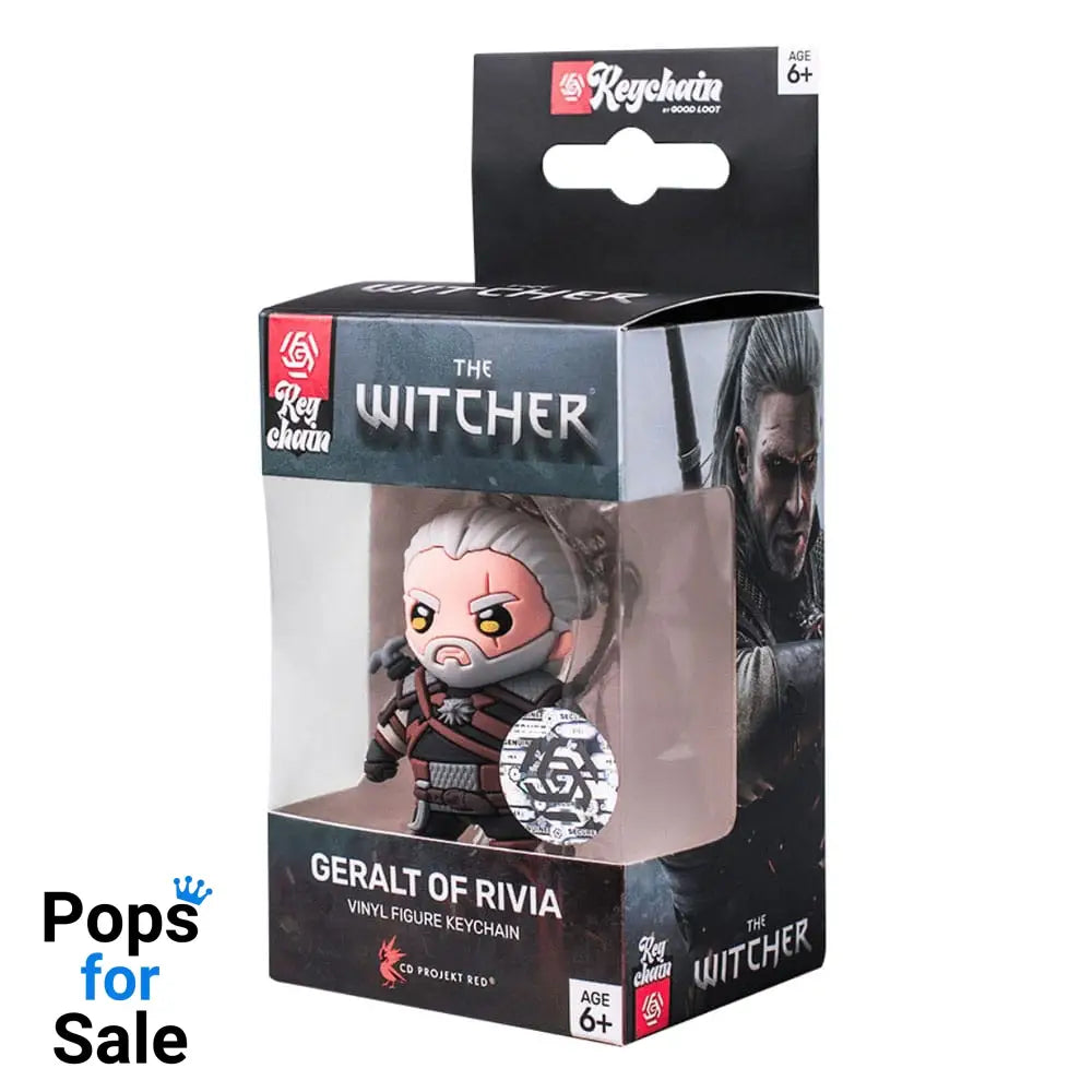 The Witcher III: Wild Hunt Vinyl Keychain Geralt of Rivia