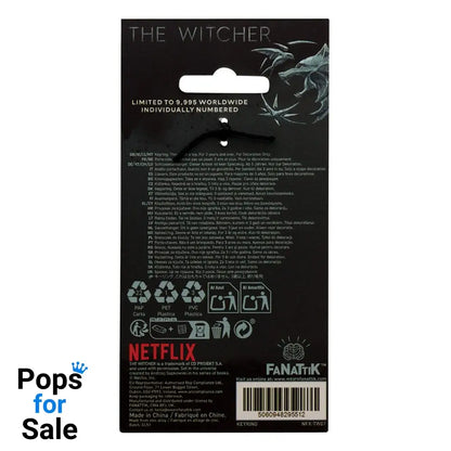 The Witcher Keychain Witcher & Roach Limited Edition