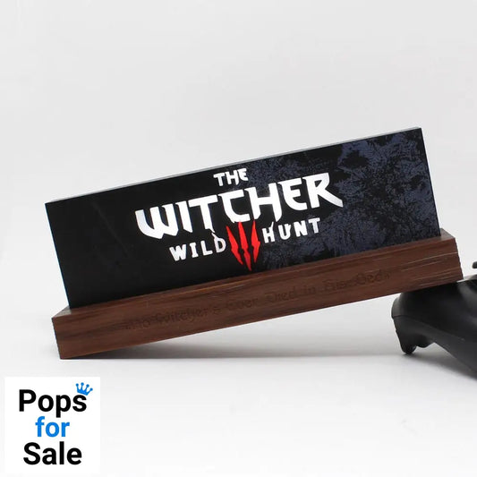 The Witcher LED-Light Wild Hunt Logo 22 cm