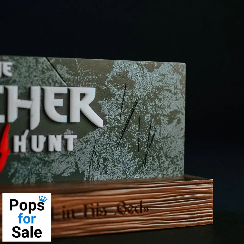 The Witcher LED-Light Wild Hunt Logo 22 cm Lamps / Lights