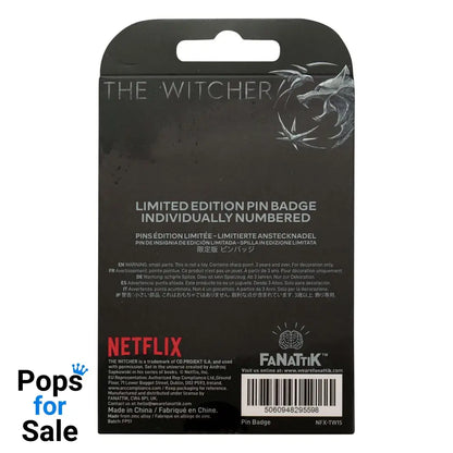 The Witcher Pin Badge Witcher Symbol Limited Edition