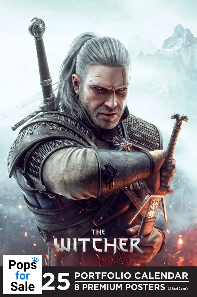The Witcher Portfolio Calendar 2025 *English Version*