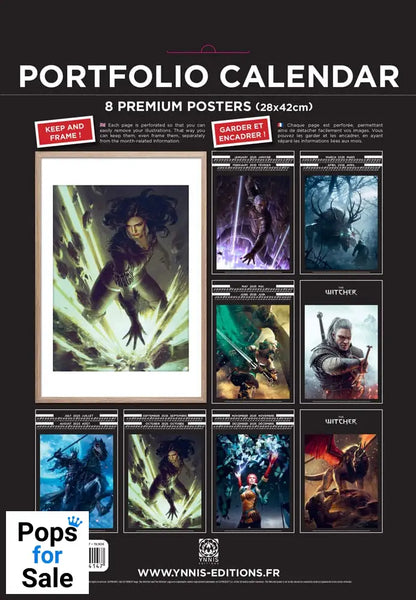 The Witcher Portfolio Calendar 2025 *English Version*