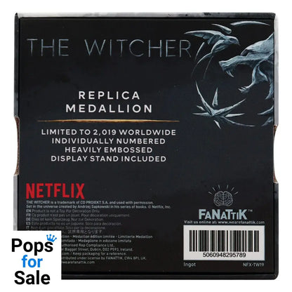 The Witcher Replica 1/1 Necklace Geralt´s Medallion Replicas 1/1