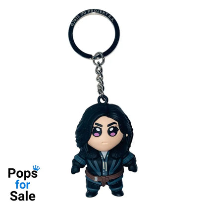 The Witcher Vinyl Keychain Yennefer Keyrings