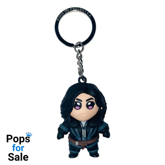 The Witcher Vinyl Keychain Yennefer Keyrings