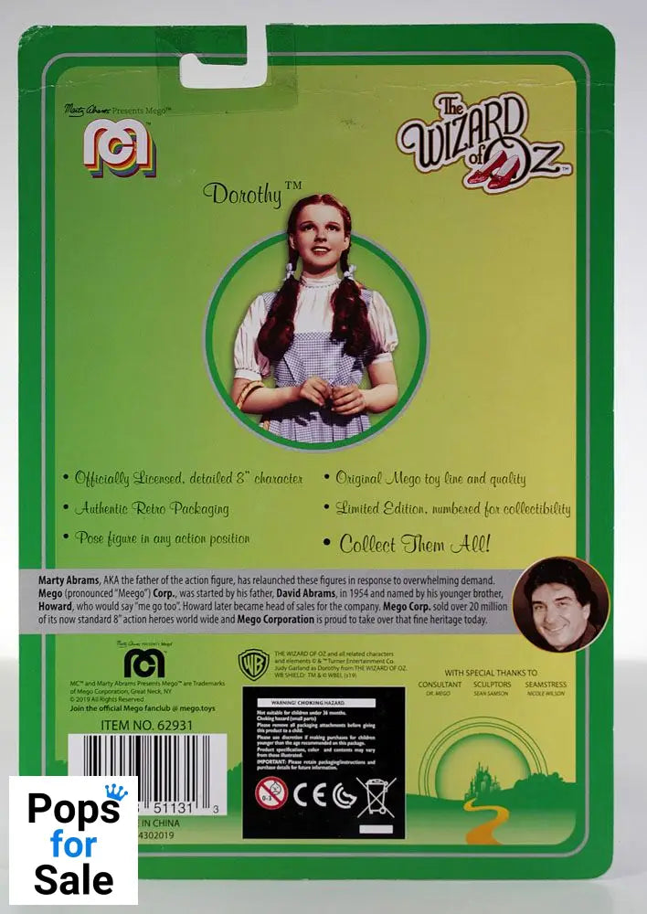 The Wizard of Oz Action Figure Dorothy 20 cm