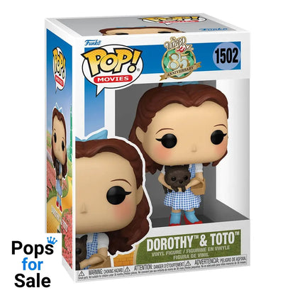 The Wizard of Oz POP & Buddy! Movies Vinyl Figure Dorothy w/Toto 9 cm