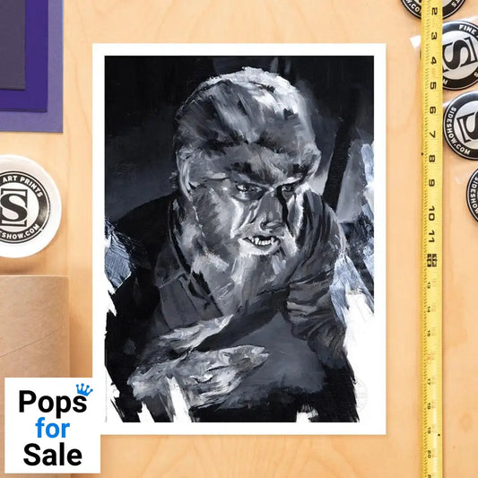 The Wolf Man Art Print The Wolf Man by Chris Valentine 41 x 31 cm - unframed