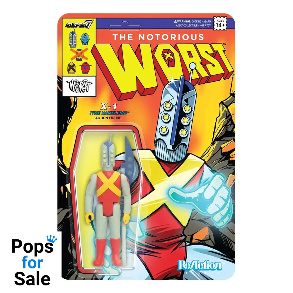 The Worst ReAction Action Figure Wave 05 Mutant Team X1 The Nameless 10 cm Action figures