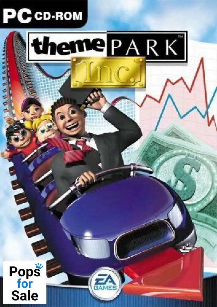 THEME PARK BIG BOX PC CD ROM WINDOWS 95/DOS