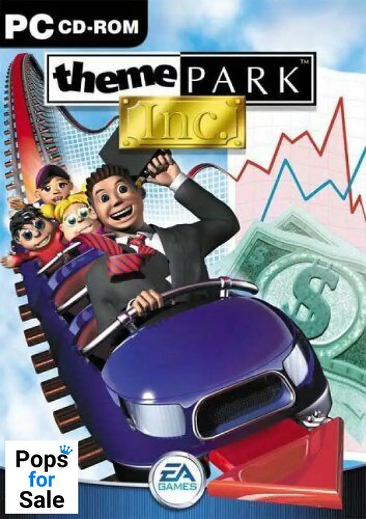 THEME PARK BIG BOX PC CD ROM WINDOWS 95/DOS