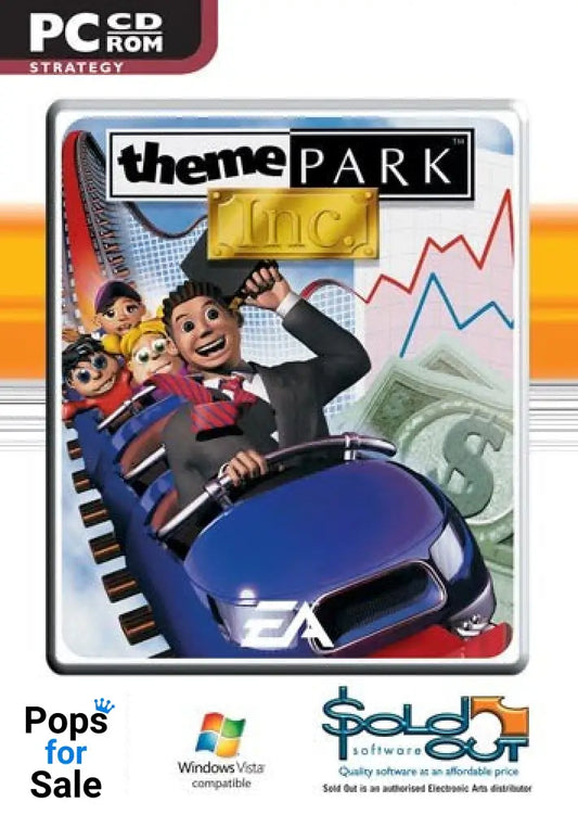 Theme Park Inc for Microsoft PC - [No Manual]