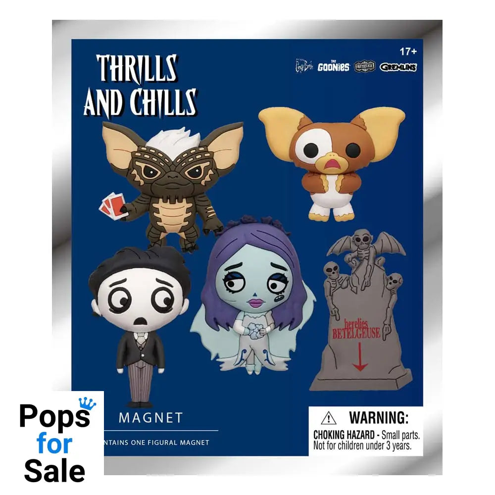 Thrills and Chills 3D 3D Magnets Series 1 Display (12)