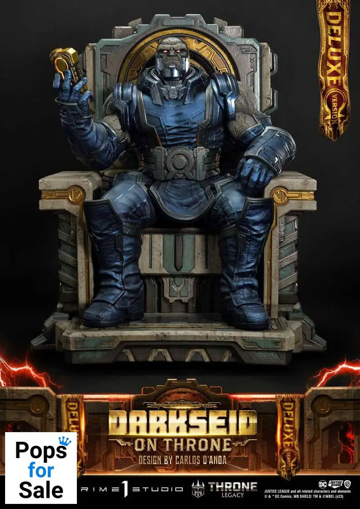 Throne Legacy Series Statue 1/4 Justice League (Comics) Darkseid on Throne Design by Carlos D'Anda Deluxe Version 65 cm