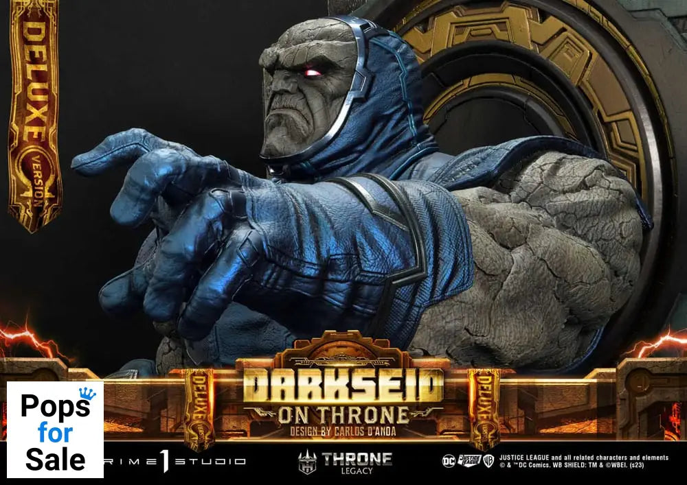 Throne Legacy Series Statue 1/4 Justice League (Comics) Darkseid on Throne Design by Carlos D'Anda Deluxe Version 65 cm