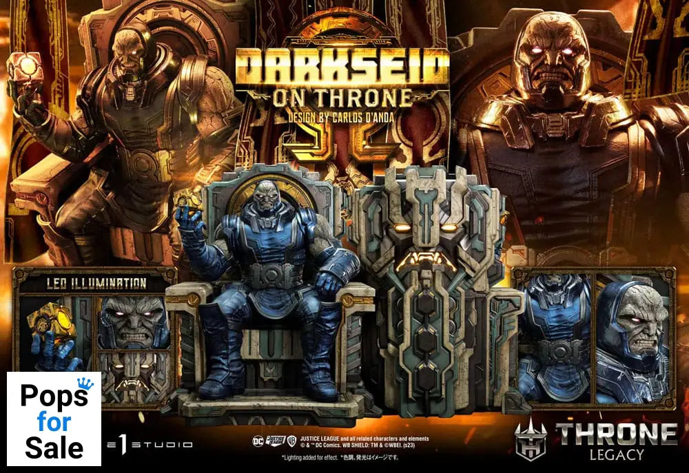 Throne Legacy Series Statue 1/4 Justice League (Comics) Darkseid on Throne Design by Carlos D'Anda Standard Version 65 cm
