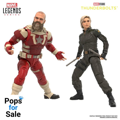 Thunderbolts Marvel Legends Action Figure 2-Pack Yelena Belova & Red Guardian 15 cm Action figures