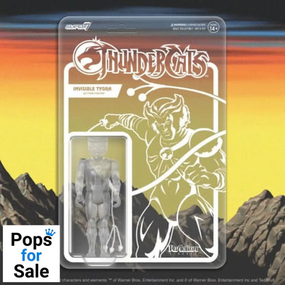 Thundercats ReAction Action Figure Tygra (Clear) 10 cm