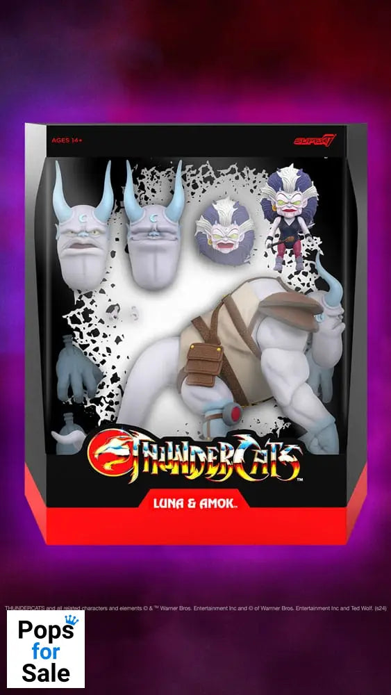 Thundercats Ultimates Action Figure Luna & Amok 15 cm