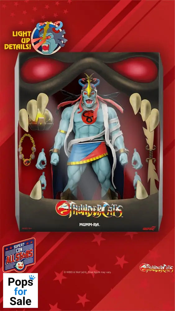 Thundercats Ultimates Action Figure Mumm-Ra (LED Eyes) 18 cm Action figures