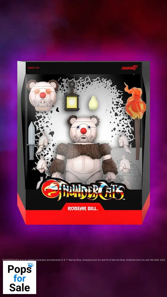 Thundercats Ultimates Action Figure Ro-Bear Bill 18 cm