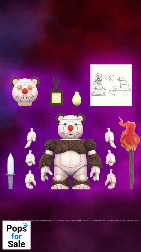 Thundercats Ultimates Action Figure Ro-Bear Bill 18 cm