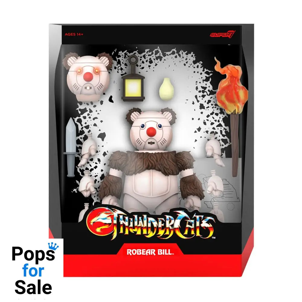 Thundercats Ultimates Action Figure Ro-Bear Bill 18 cm