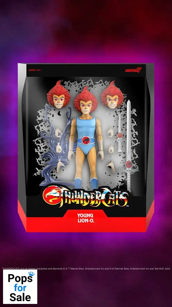 Thundercats Ultimates Action Figure Young Lion-O 18 cm