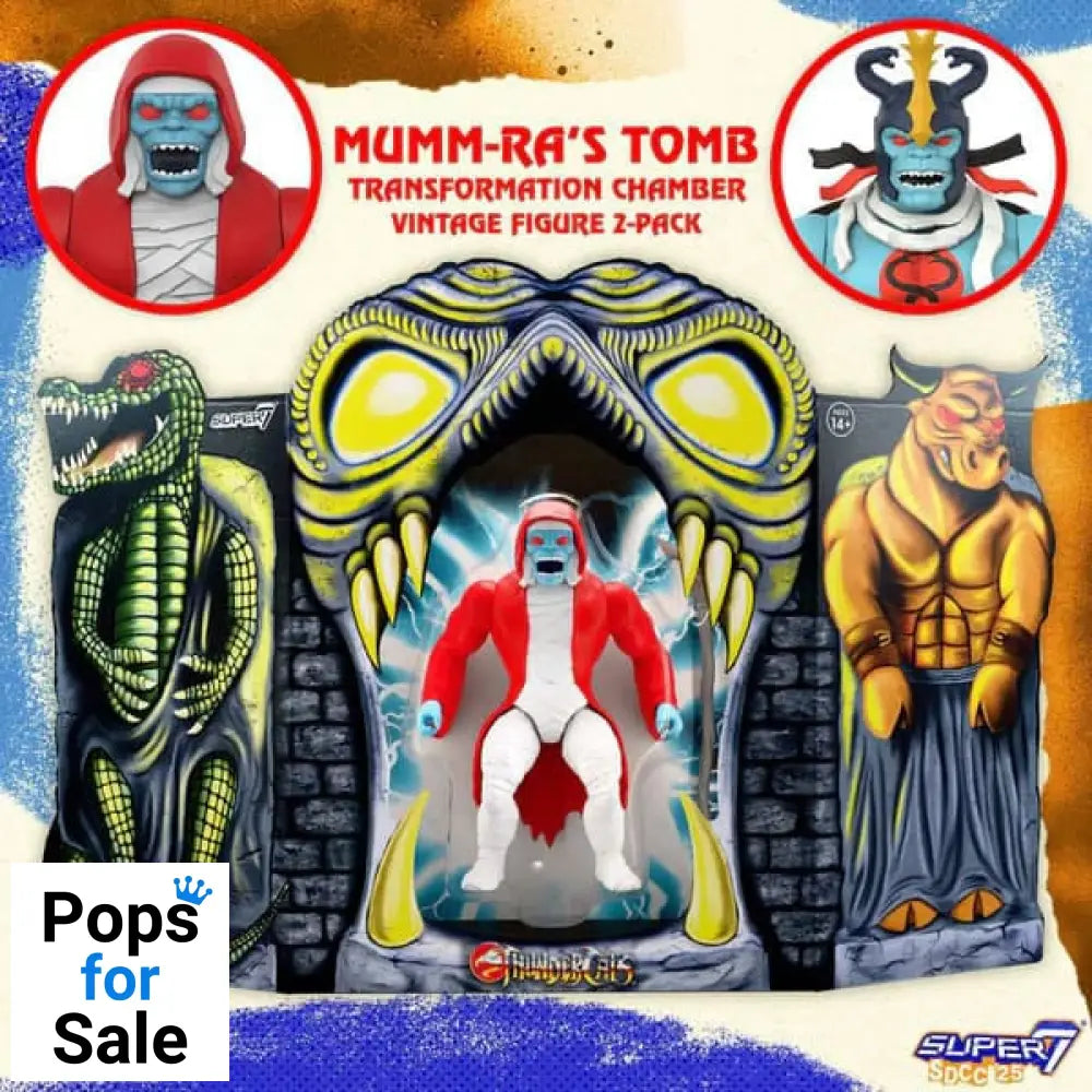 Thundercats Vintage Collection Action Figures 2-Pack Mumm-Ra’s Tomb 14 cm Action figures