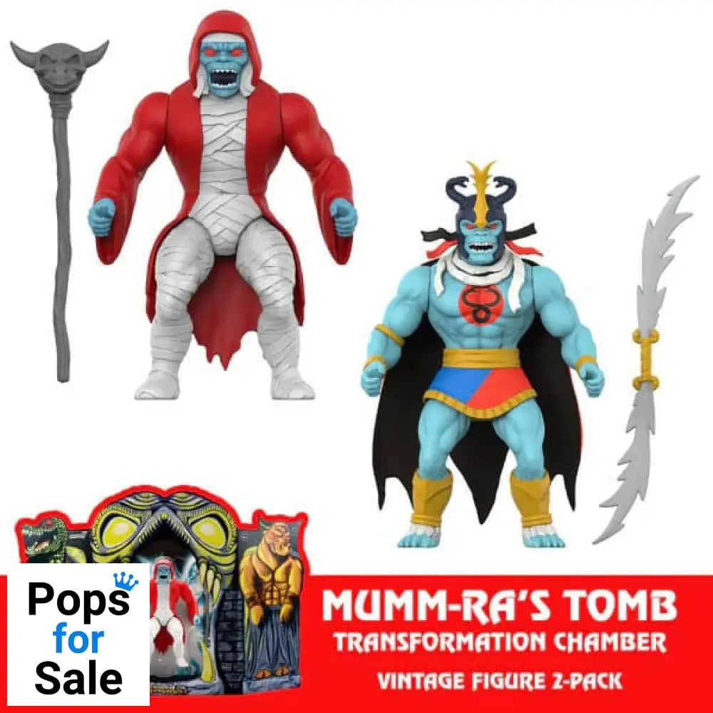 Thundercats Vintage Collection Action Figures 2-Pack Mumm-Ra's Tomb 14 cm