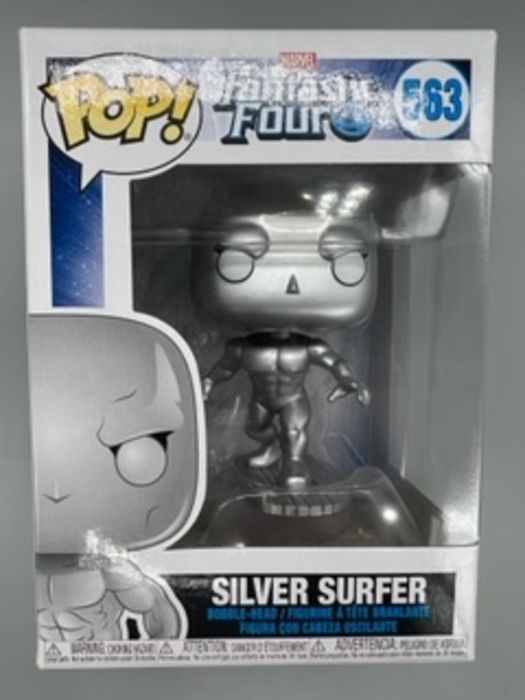563 Silver Surfer - Marvel Fantastic Four - Box Damaged Funko POP