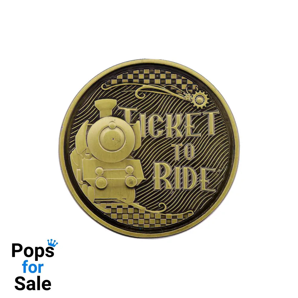 Ticket to Ride Limited Edition Collectible Train Coin Coin