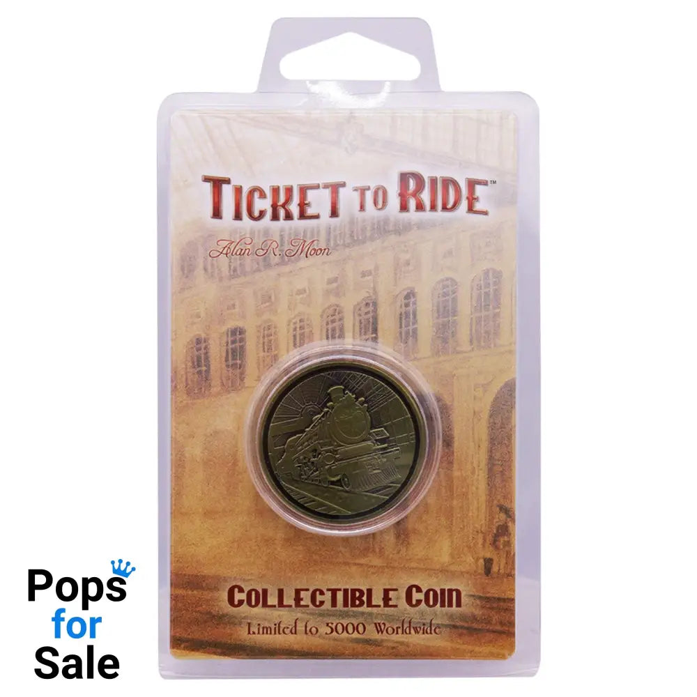 Ticket to Ride Limited Edition Collectible Train Coin Coin