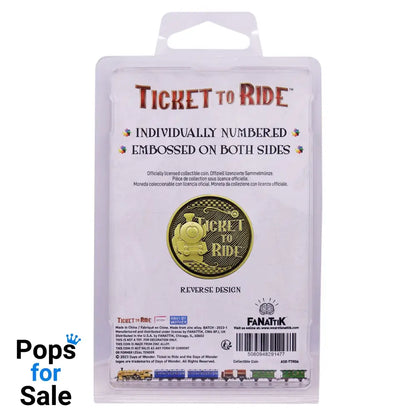 Ticket to Ride Limited Edition Collectible Train Coin Coin