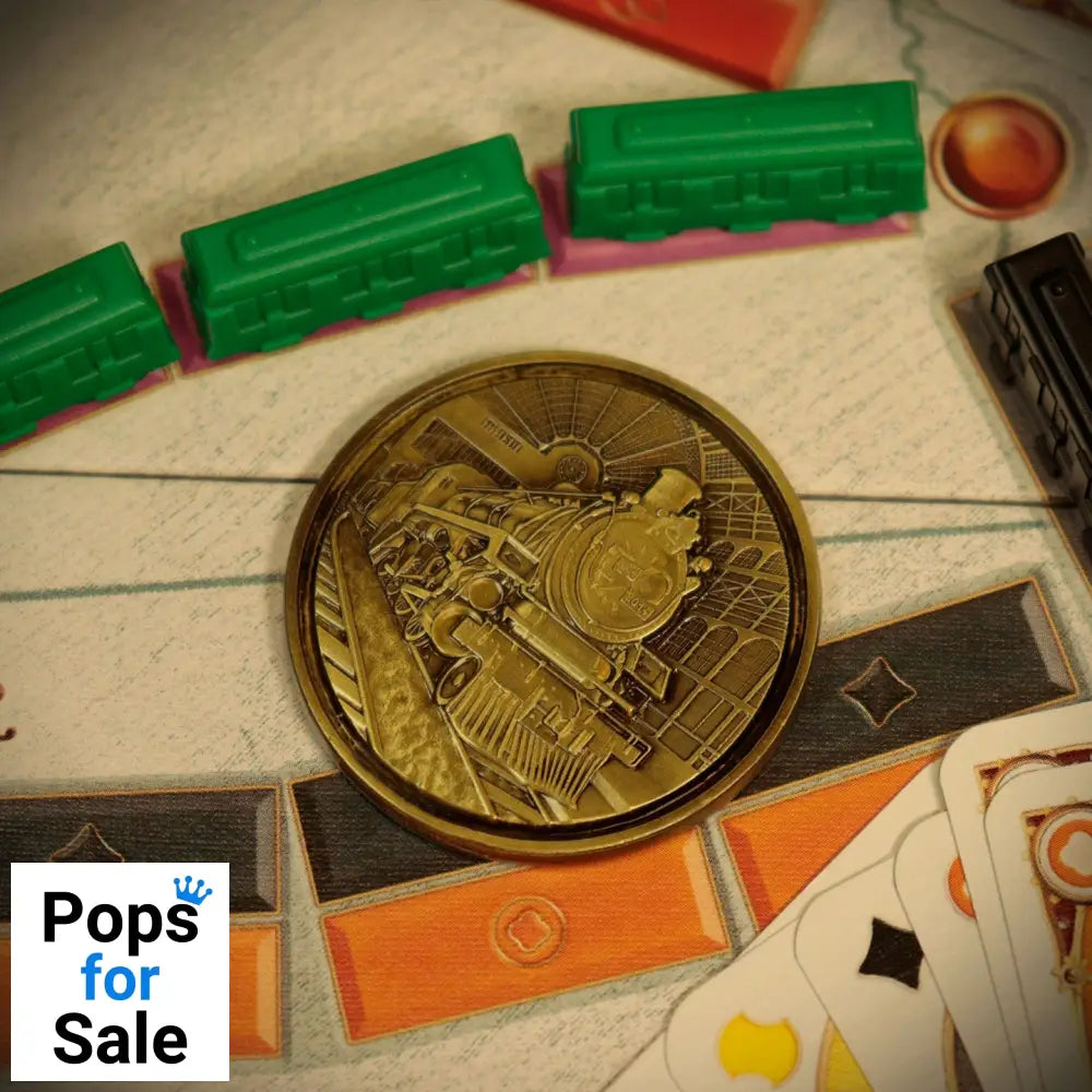 Ticket to Ride Limited Edition Collectible Train Coin Coin